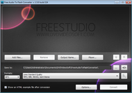 Free Audio to Flash Converter screenshot